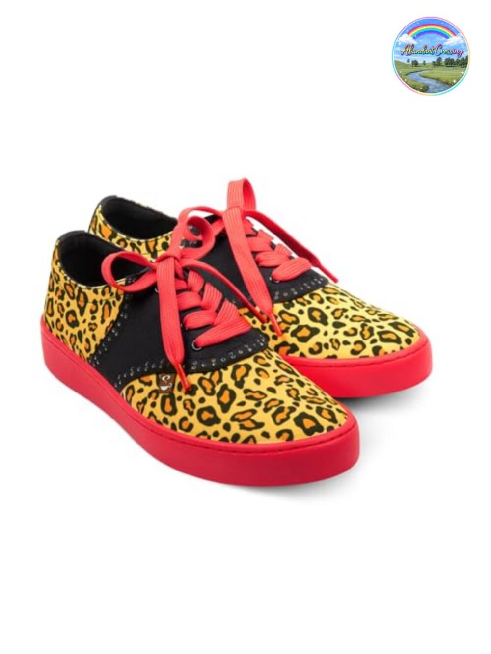 Women's Lace-Up Sneakers Canvas Rubber Sole Cushioned Vegan
